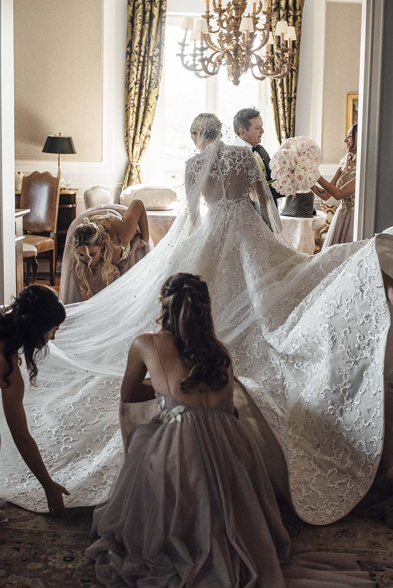 holding gowns for the bride holding gowns for the bride