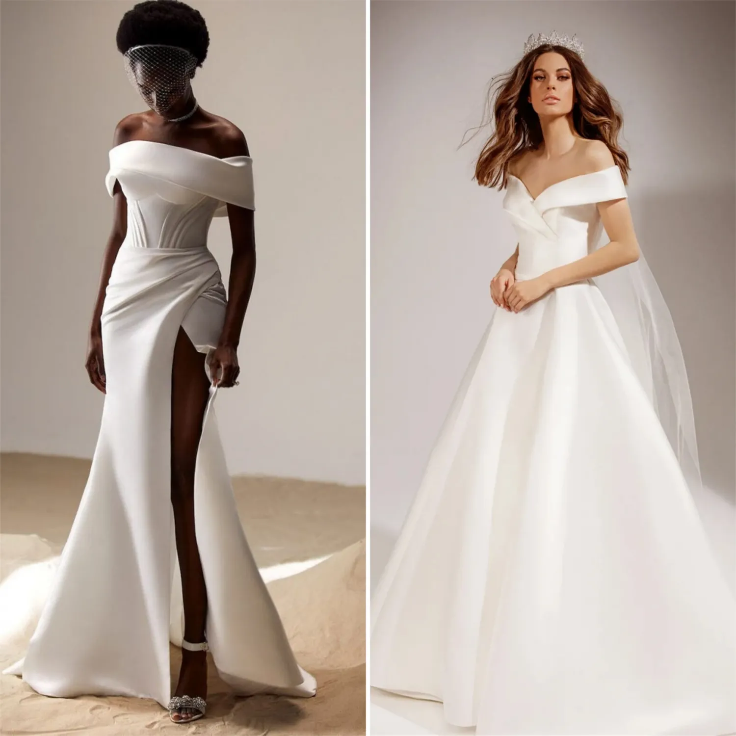 ivory satin city bridal dresses ivory satin city bridal dresses