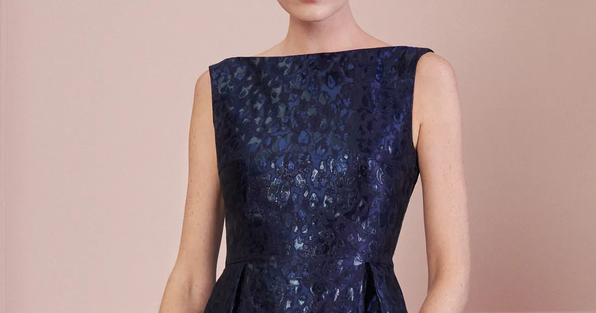 Bateau Neck Formal Dresses, Modern Gowns with Boat Neckline - VQ