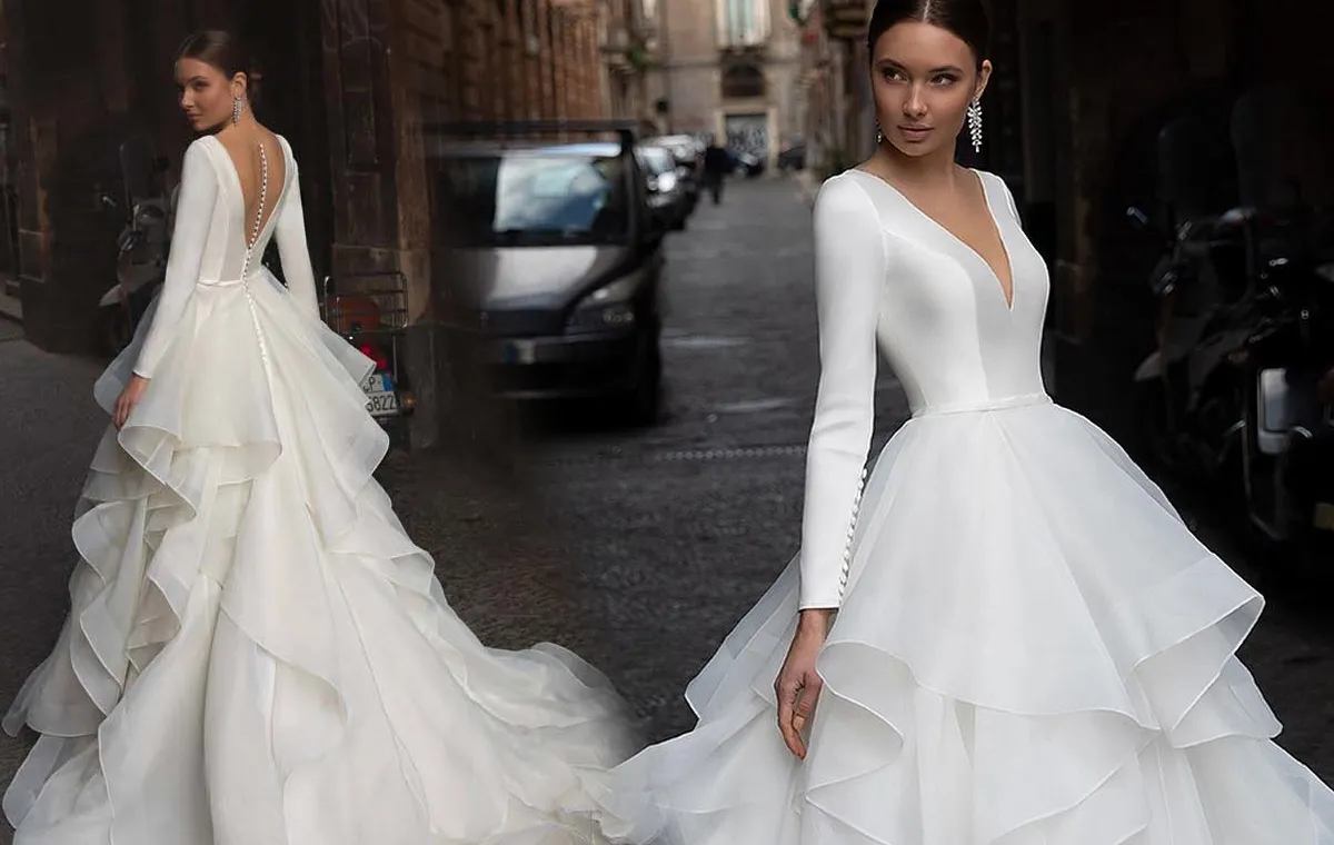 simple designer wedding dresses