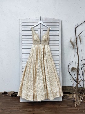 gold hotfix glitter long prom dress gold hotfix glitter long prom dress