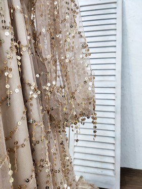 bling bling gold sequins