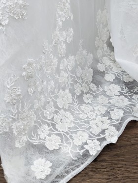 floral appliqued detailing II floral appliqued detailing II