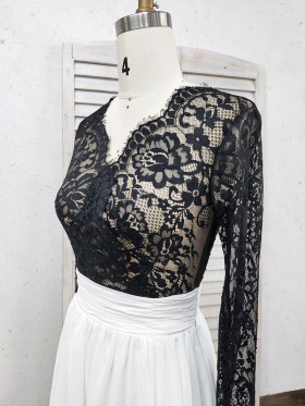 scalloped black lace top scalloped black lace top