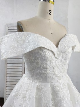 off the shoulder neckline