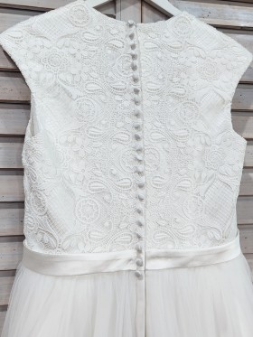 zipper up back with buttons decoration zipper up back with buttons decoration