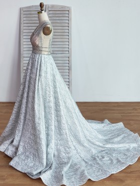 glitter overlaid ball gown prom dress glitter overlaid ball gown prom dress