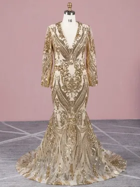 abstractly geometric unique sequin African American prom dress
