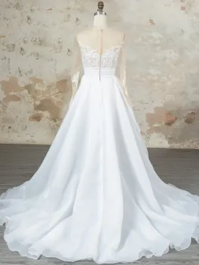 white organza long bridal dress white organza long bridal dress