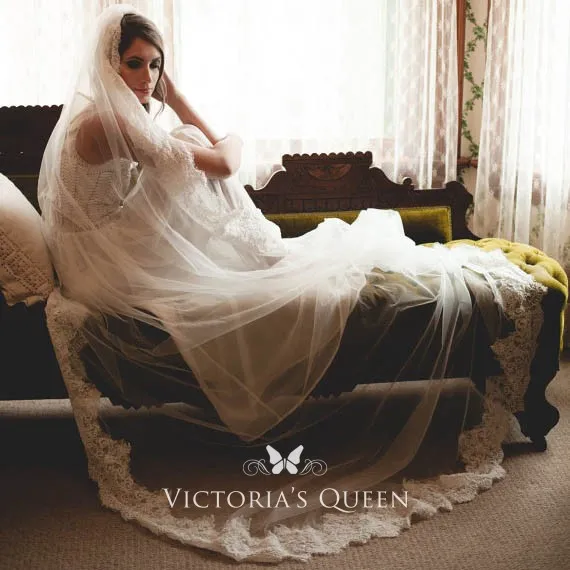 timeless corded lace veil cathedral length wedding veil single tier timeless corded lace veil cathedral length wedding veil single tier