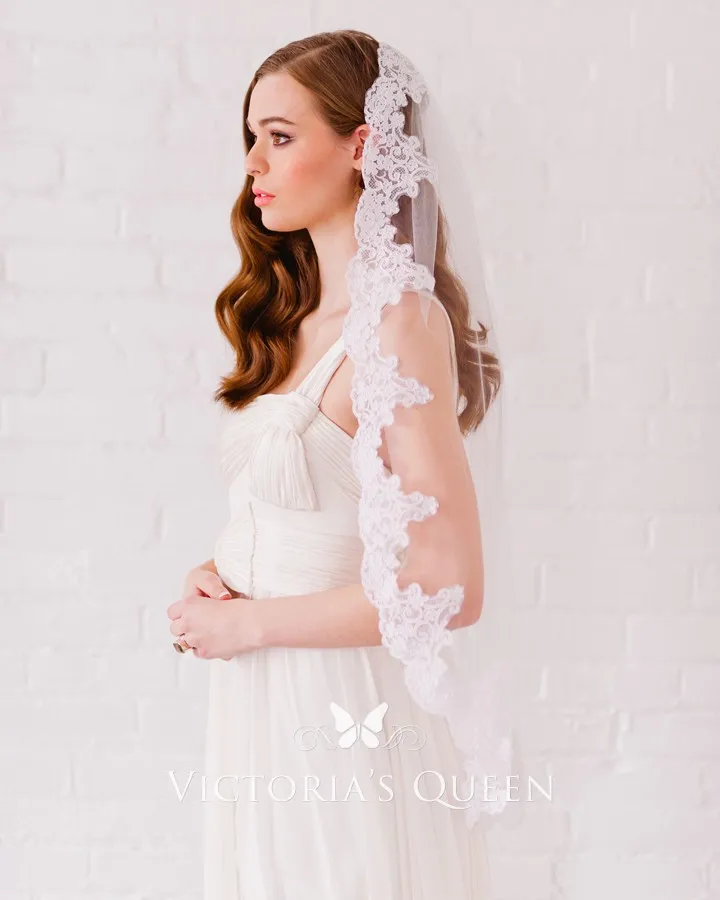 cheap fingertip length wedding veil cheap fingertip length wedding veil