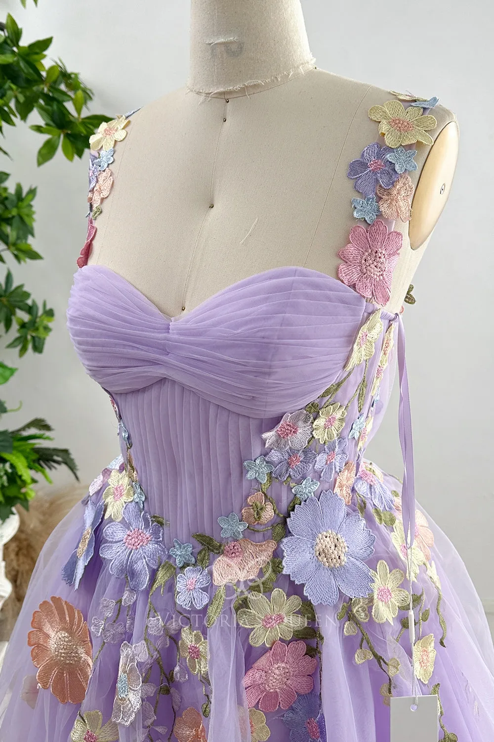 princess polly baby blue dress Light Purple 3D Flower Corset Cute Short Birthday Dress