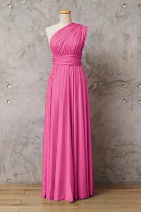 infinity dress one shoulder