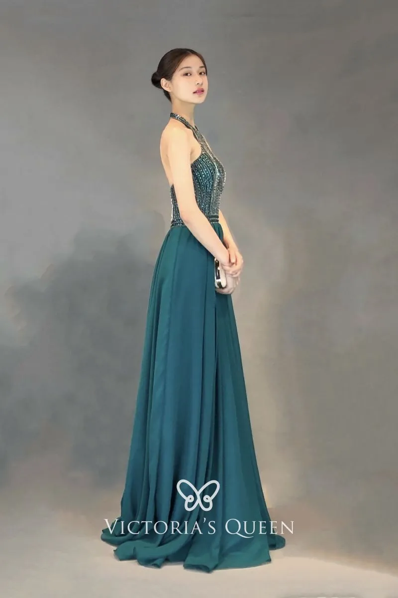 backless party dress