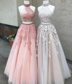 2 piece gown