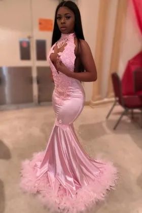 Feather Formal Dresses, Ostrich Feather 