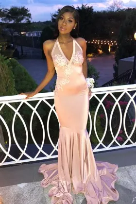 blush colored evening dresses