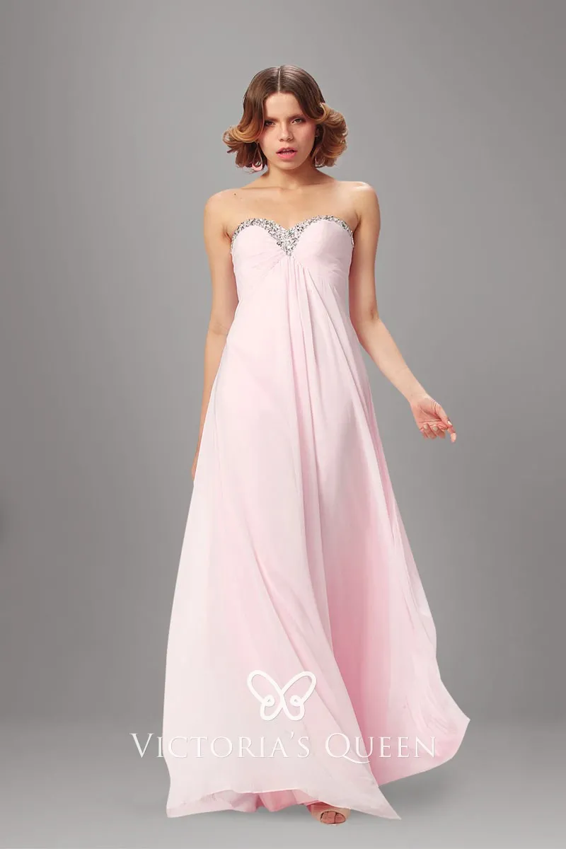 empire waist prom dress