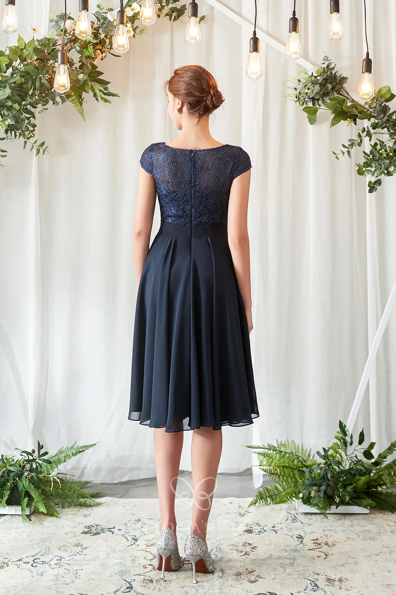 closed back short navy bridesmaid dress closed back short navy bridesmaid dress