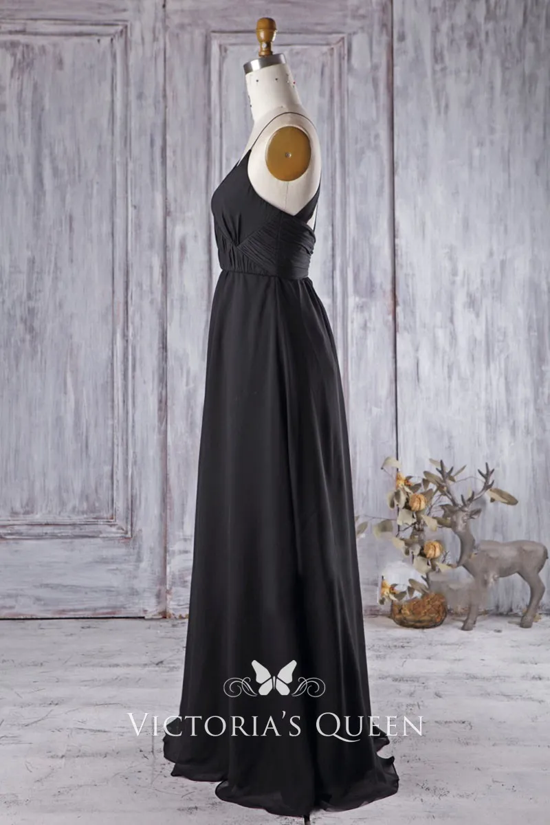 vintage black bridesmaid dresses