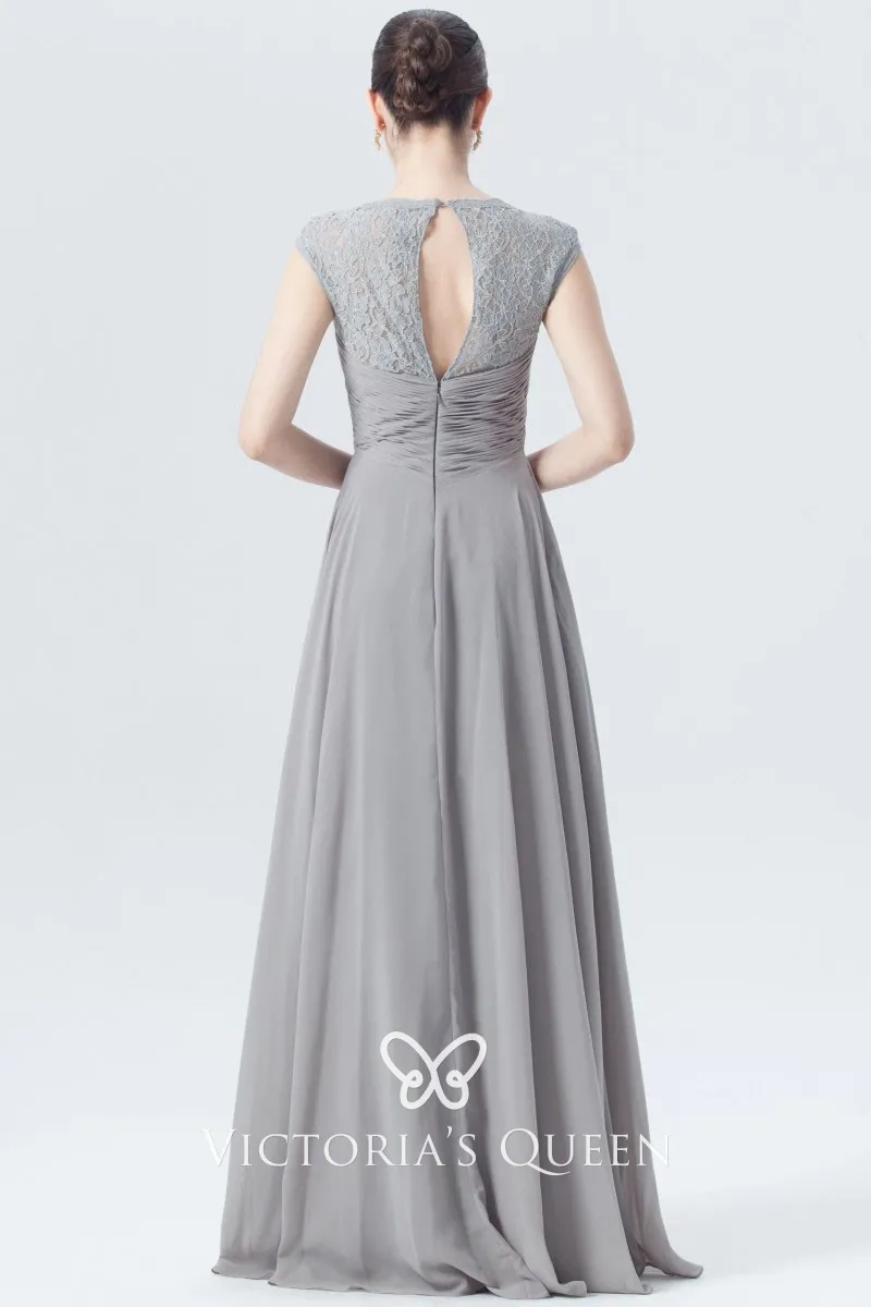grey grad dresses