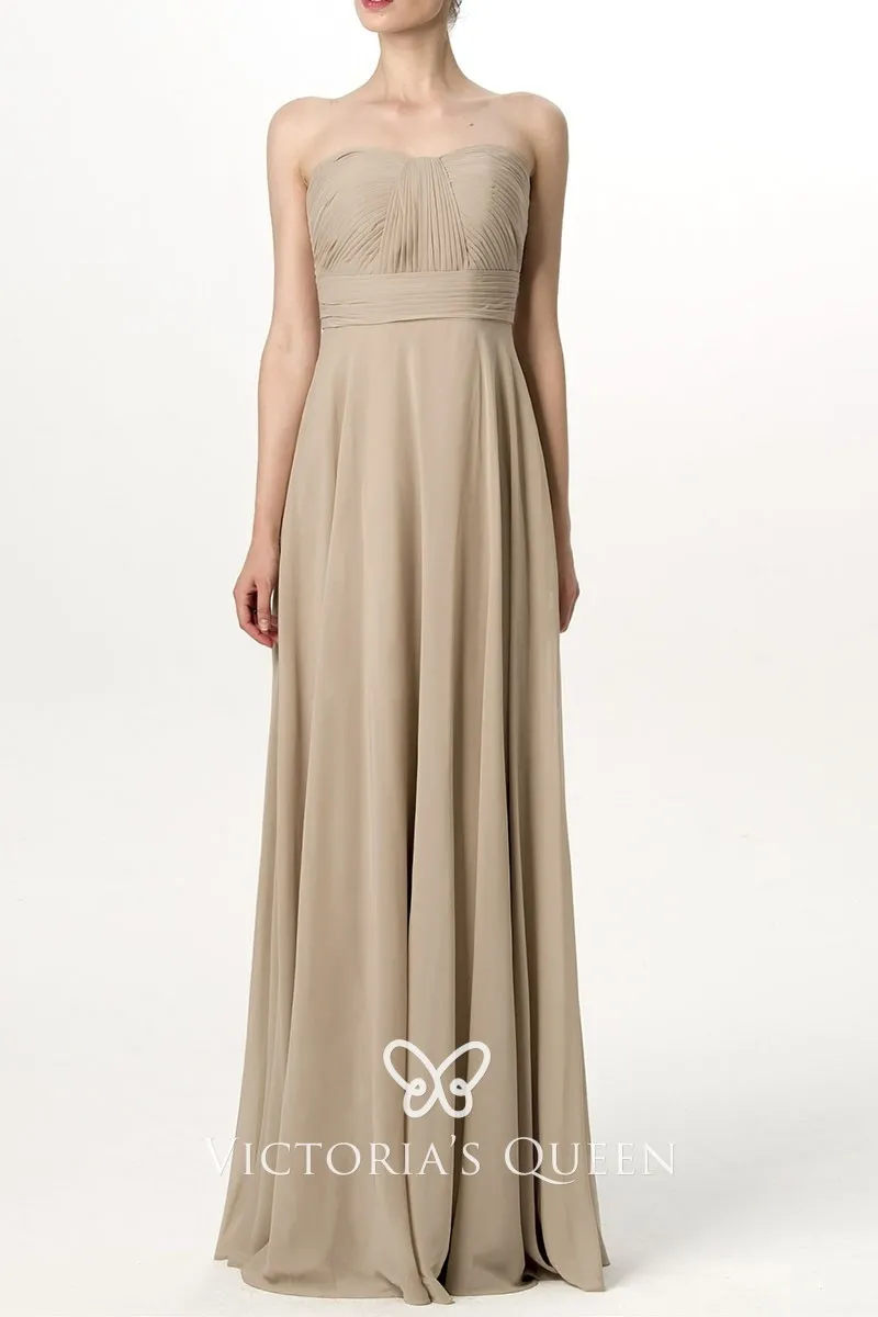 sand bridesmaid dresses