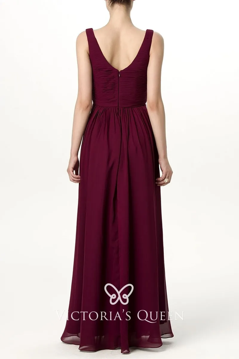 dark burgundy dress