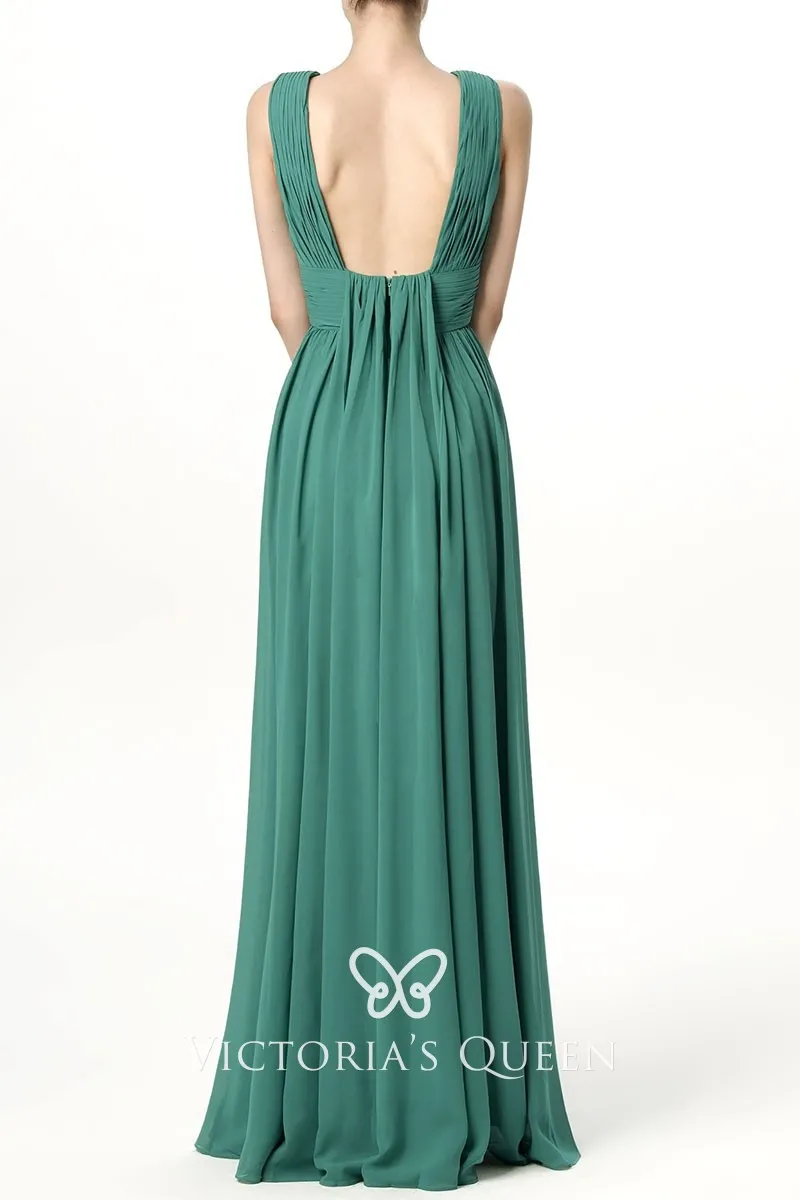 jade green bridesmaid dress