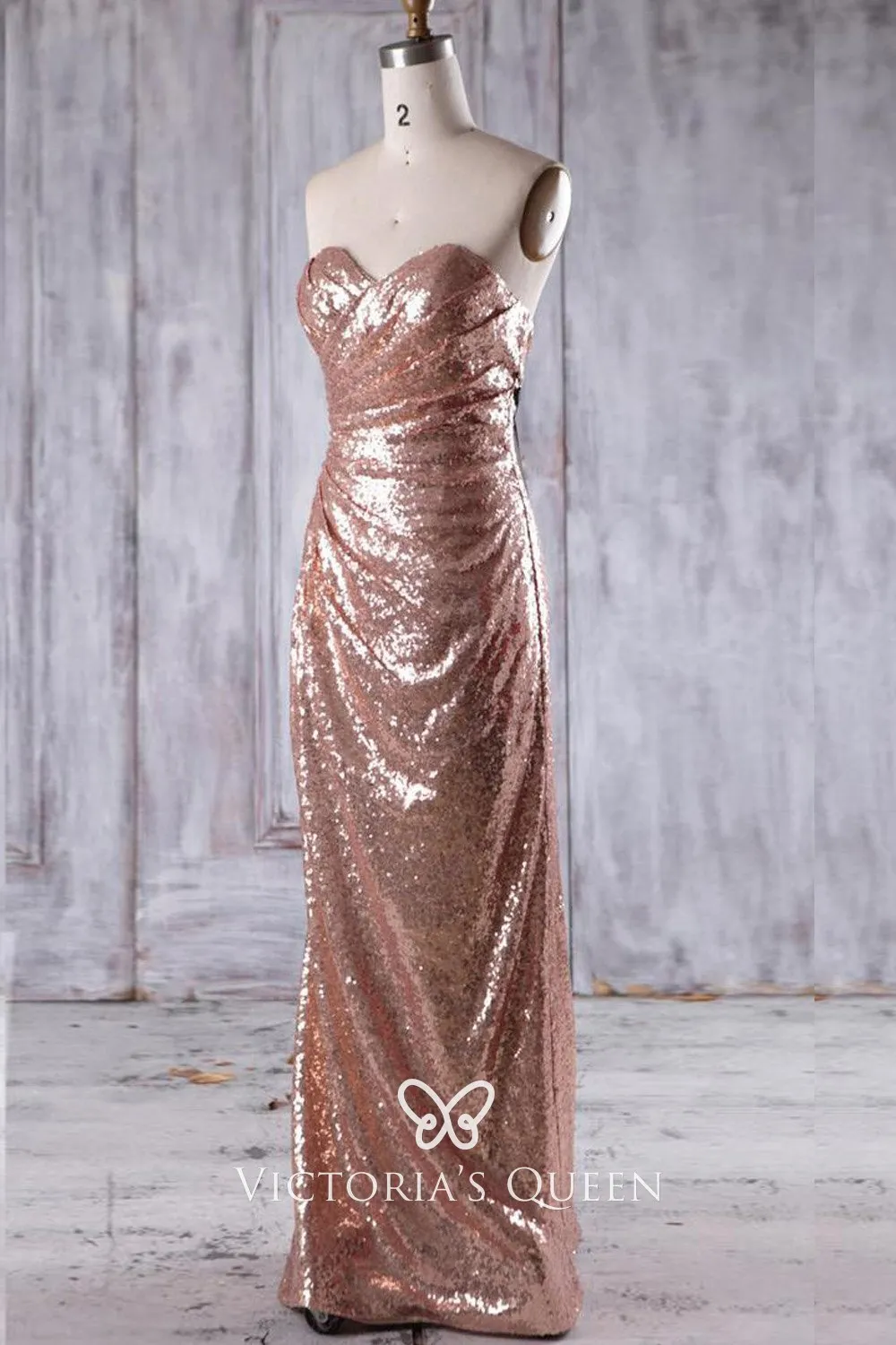 gold sequin bridesmaid dresses