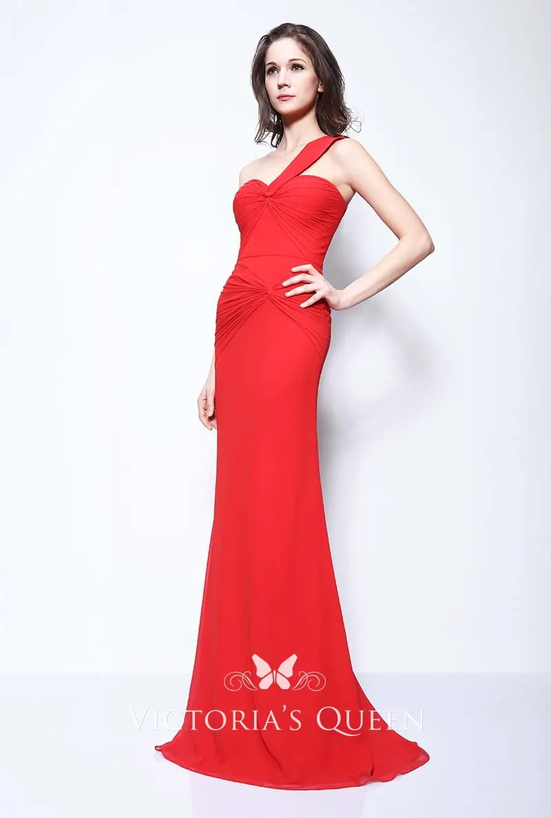 one shoulder strap red mermaid pageant dress one shoulder strap red mermaid pageant dress