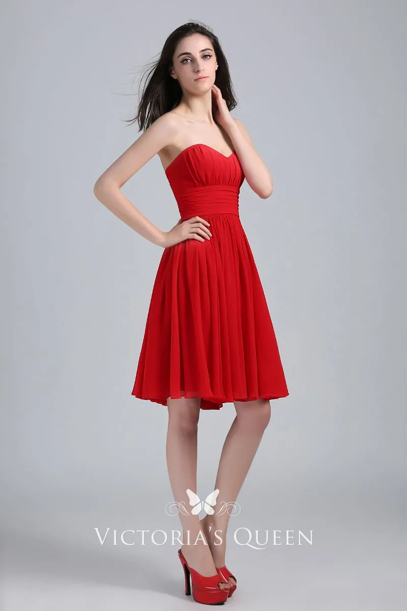 jade red chiffon knee length homecoming dress dress jade red chiffon knee length homecoming dress dress
