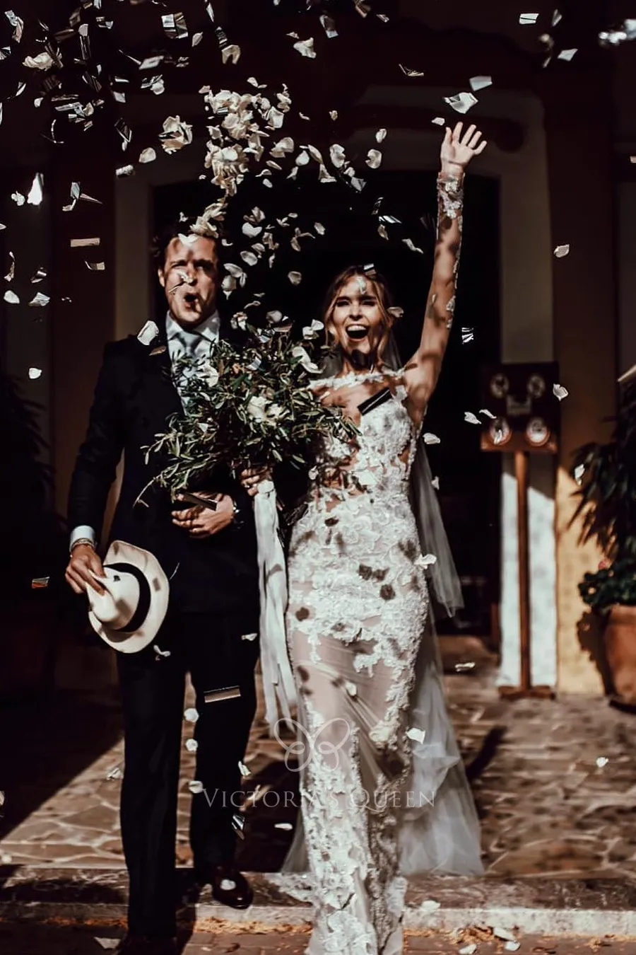 mermaid boho beach wedding dress with long sleeves mermaid boho beach wedding dress with long sleeves