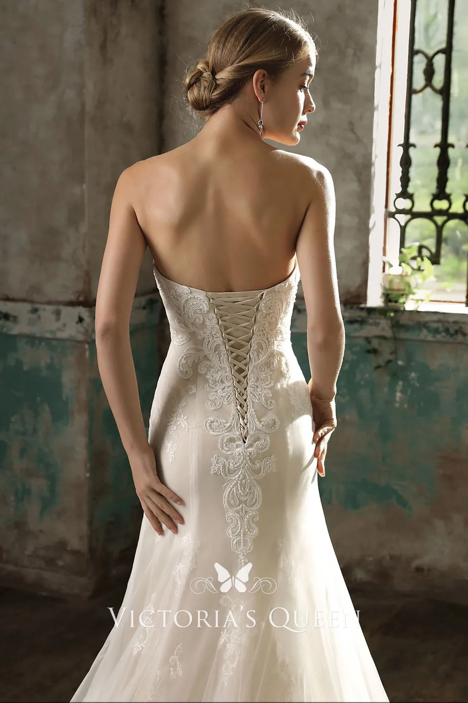 strapless one piece dress