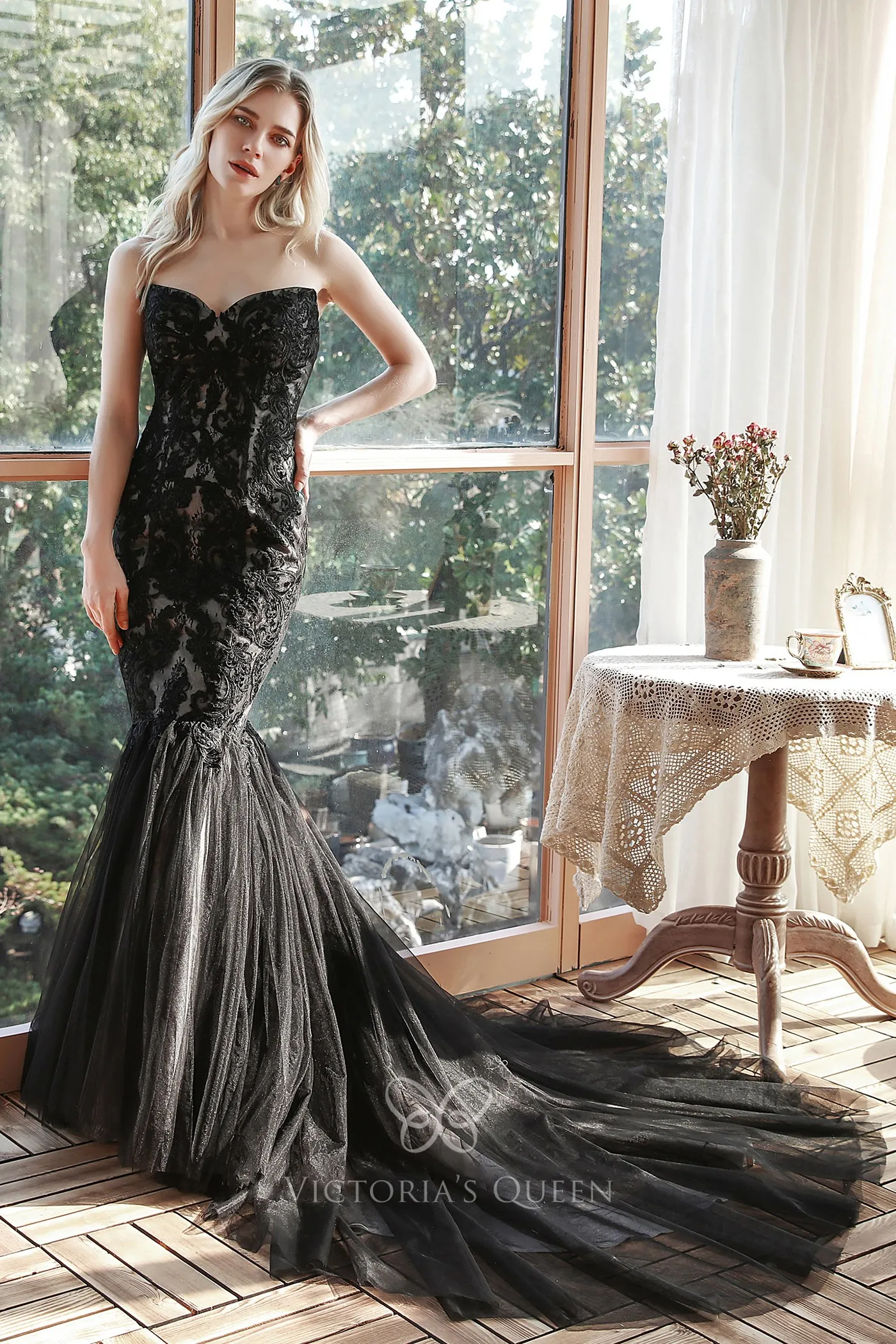 Top 9 Stunning Black Wedding Dress Styles at Brides & Tailor