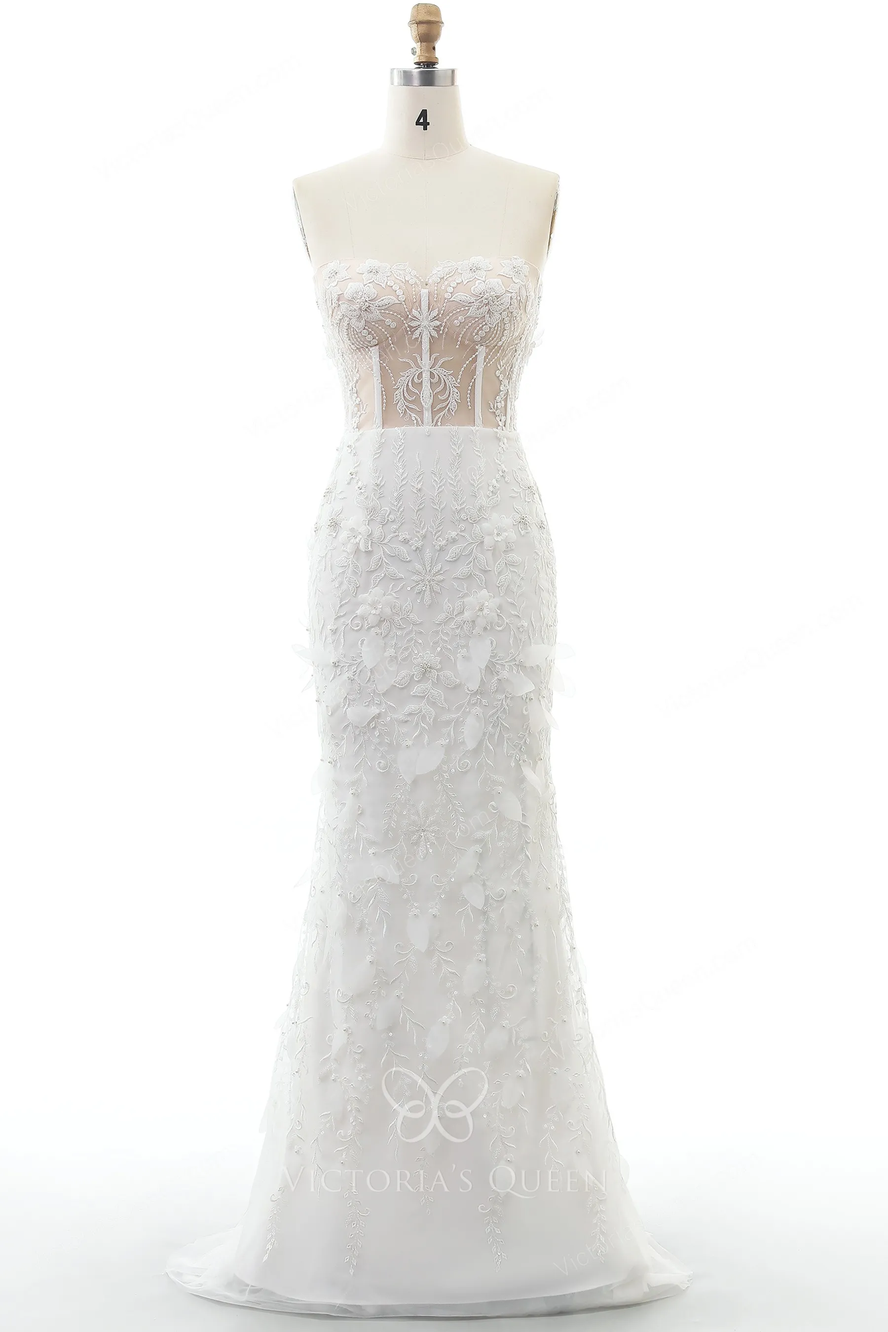 2 in 1 Floral Lace Cover-Up Style Dress