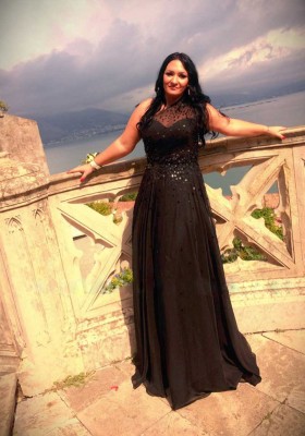 custom dress over the moon
