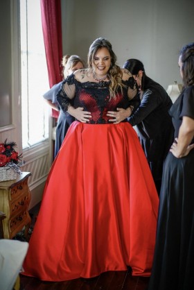 This dress was my wedding dress and it was absolutely perfect