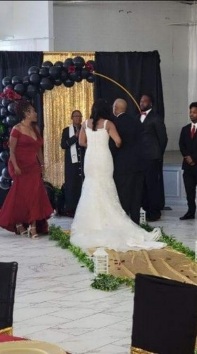 the dress fit great