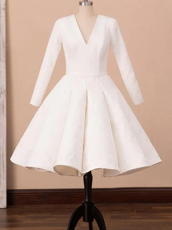 tea-length wedding dresses